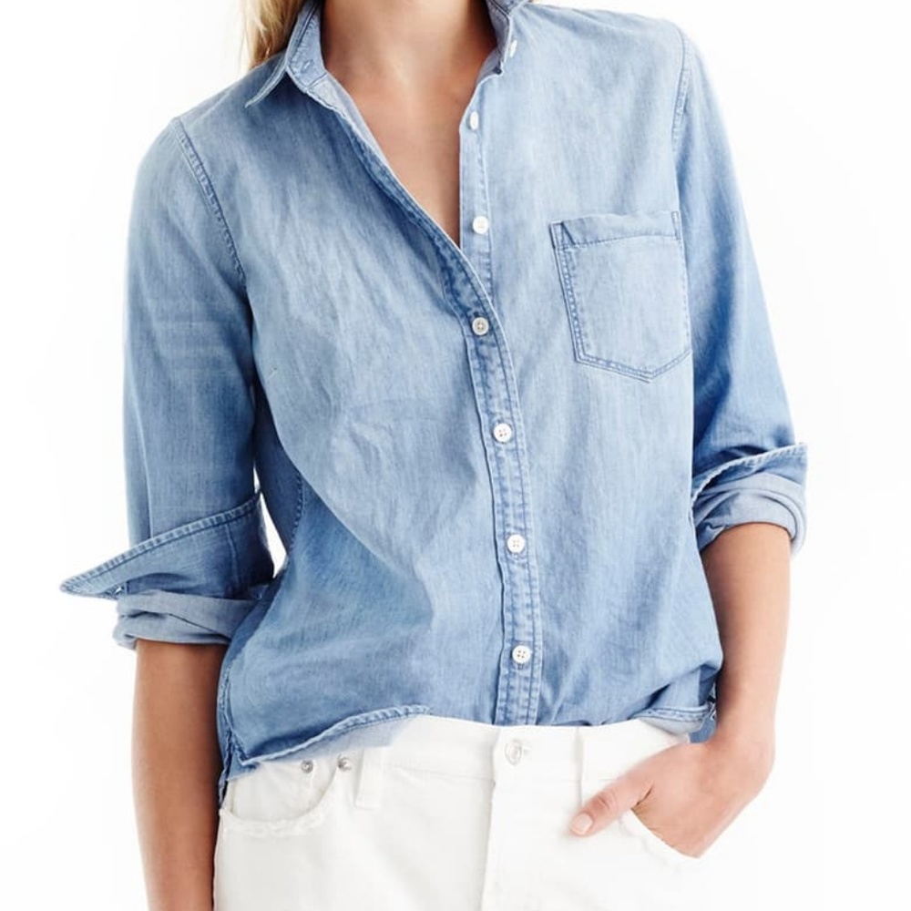 J. Crew Always Chambray Shirt